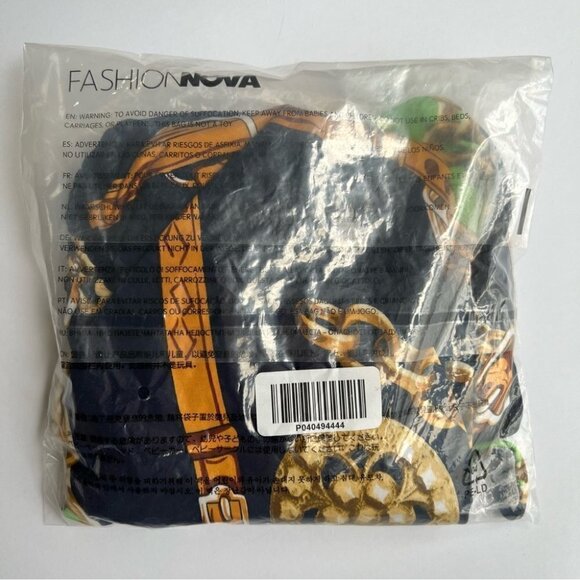 Fashion Nova Glamorous Girl Skirt 2pcs Set - Green/Combo. Size: M. NWT - Picture 5 of 7